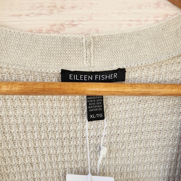 Eileen Fisher Pearls Boyfriend Cardigan - Picture 6 of 16